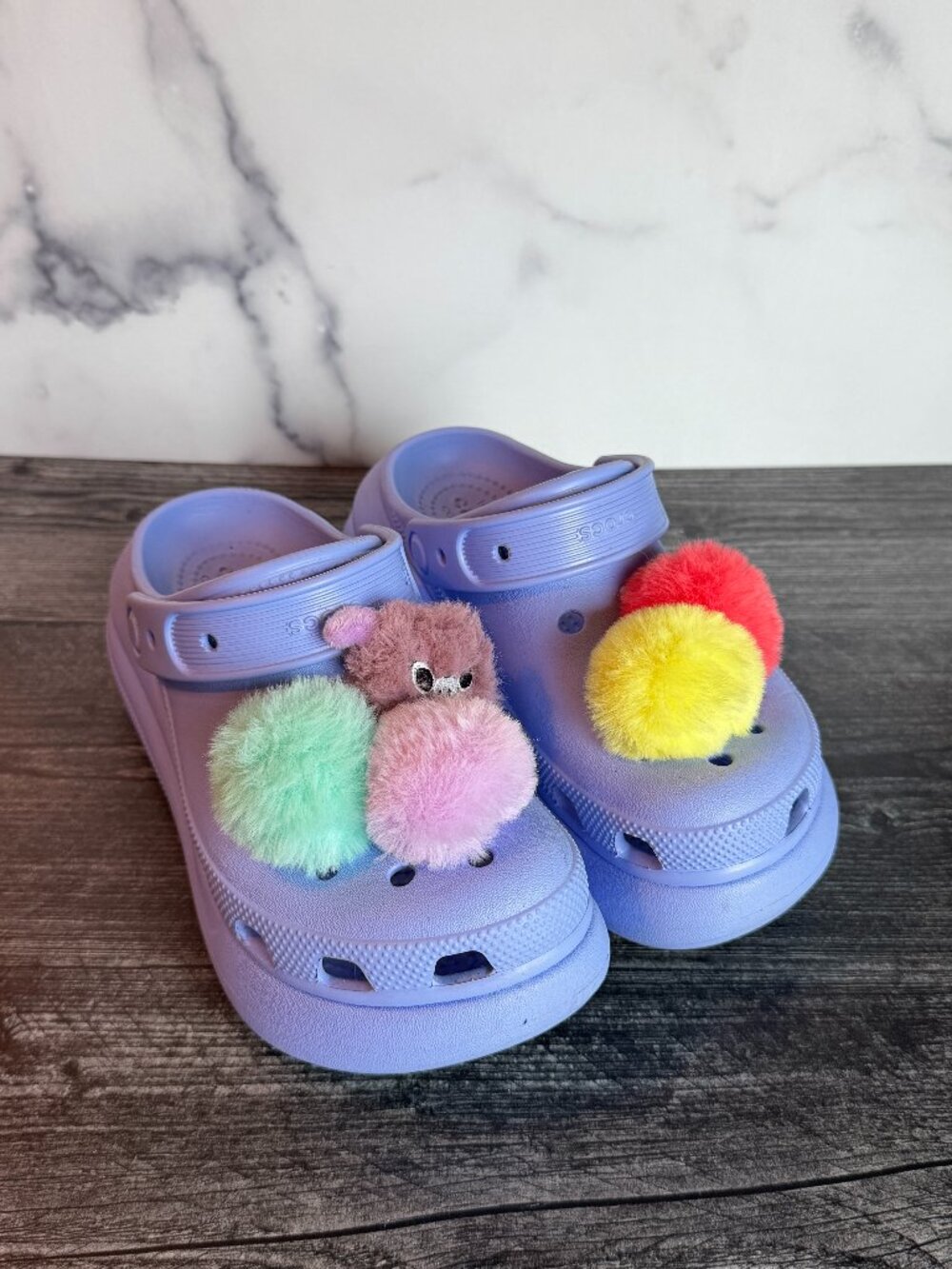Periwinkle CROCS Bae Clogs